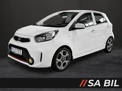 Vit Begagnad 2016 Kia Picanto Halvkombi | 69 800 kr (Bra pris)