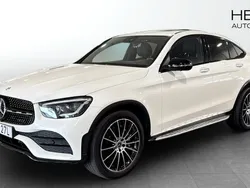 Vit (white) Begagnad 2020 Mercedes GLC400d AMG Sportkupé | 489 900 kr