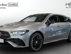 Mörkgrå (grey) Begagnad 2025 Mercedes CLA250e Shooting Brake AMG Kombi | 562 500 kr