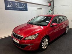 Ljusröd (röd) Begagnad 2015 Peugeot 308 Active Kombi | 89 900 kr (Marknadspris)