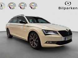 Vit Begagnad 2017 Skoda Superb Kombi | 249 990 kr (Dyr)