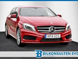 Röd Begagnad 2014 Mercedes A180 Sport Halvkombi | 189 900 kr (Lite dyr)