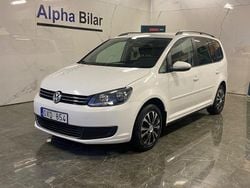 Vit Begagnad 2013 VW Touran Minibuss | 54 900 kr (Bra pris)