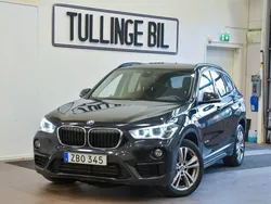 Svart Begagnad 2017 BMW X1 Sport Line SUV | 137 900 kr