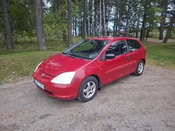 Röd Begagnad 2001 Honda Civic Halvkombi | 7 000 kr (Superpris)
