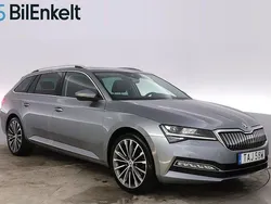 Grå Begagnad 2021 Skoda Superb LAURIN & KLEMENT Kombi | 279 900 kr (Marknadspris)
