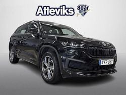 Svart Begagnad 2022 Skoda Kodiaq SportLine SUV | 389 900 kr (Marknadspris)