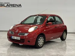 Röd Begagnad 2008 Nissan Micra Halvkombi | 19 900 kr (Lite dyr)
