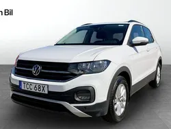 Vit Begagnad 2021 VW T-Cross Life SUV | 184 900 kr (Marknadspris)