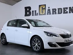 Vit Begagnad 2014 Peugeot 308 Allure Halvkombi | 109 900 kr (Marknadspris)