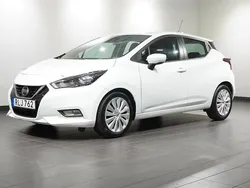 Vit Begagnad 2022 Nissan Micra Acenta Halvkombi | 164 800 kr (Marknadspris)
