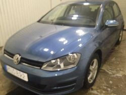 Blå Begagnad 2016 VW Golf VII Halvkombi | 158 000 kr (Marknadspris)