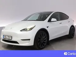 Vit Begagnad 2022 Tesla Model Y Performance SUV | 414 900 kr