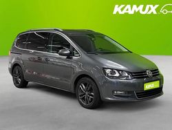 Silver/grå Begagnad 2016 VW Sharan Minibuss | 294 700 kr (Dyr)