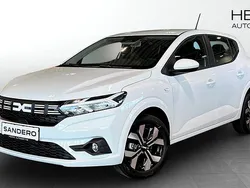 Snövit Ny 2024 Dacia Sandero Expression Halvkombi | 219 900 kr (Marknadspris)