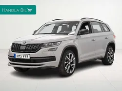 Grå Begagnad 2020 Skoda Kodiaq SportLine SUV | 369 900 kr (Dyr)