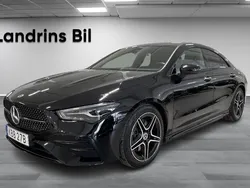 Svart Begagnad 2024 Mercedes CLA200 Advanced Plus Sportkupé | 409 900 kr (Lite dyr)