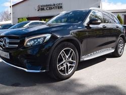 Svart (svart met) Begagnad 2018 Mercedes GLC220 AMG line SUV | 364 900 kr (Lite dyr)