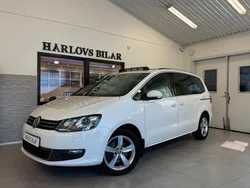 Vit Begagnad 2013 VW Sharan Minibuss | 159 901 kr (Marknadspris)