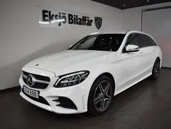 Vit Begagnad 2019 Mercedes C300e AMG Kombi | 257 500 kr (Marknadspris)