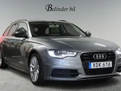 Grå Begagnad 2014 Audi A6 Kombi | 148 900 kr (Marknadspris)