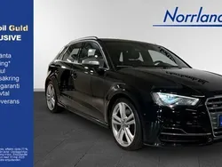 Svart Begagnad 2015 Audi S3 Halvkombi | 259 000 kr (Dyr)