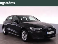 Svart Ny 2024 Audi A3 Sportback Halvkombi | 309 000 kr (Lite dyr)