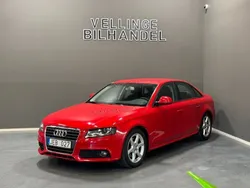Röd Begagnad 2008 Audi A4 Sedan | 69 900 kr (Lite dyr)