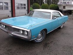 Ljusblå Begagnad 1969 Chrysler New Yorker Sedan | 100 000 kr