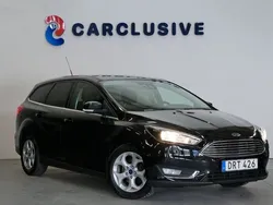 Svart Begagnad 2014 Ford Focus Titanium Kombi | 78 900 kr (Marknadspris)