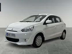 Vit Begagnad 2013 Mitsubishi Space Star Kombi | 72 500 kr (Lite dyr)