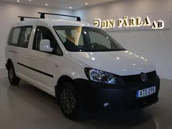 Vit Begagnad 2011 VW Caddy Maxi Minibuss | 64 900 kr