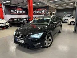 Svart metallic Begagnad 2015 Seat Leon ST FR Kombi | 79 900 kr (Marknadspris)