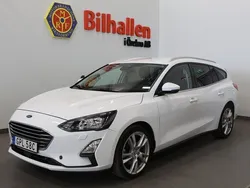 Vit Begagnad 2019 Ford Focus Limited Kombi | 149 000 kr (Marknadspris)