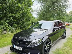 Svart Begagnad 2018 Mercedes C220 AMG line Kombi | 219 900 kr (Marknadspris)