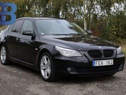 Svart Begagnad 2007 BMW 530 Sedan | 74 900 kr (Lite dyr)