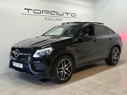 Svart Begagnad 2017 Mercedes GLE350 AMG line Sportkupé | 399 900 kr (Marknadspris)
