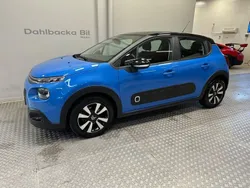 Blå Begagnad 2017 Citroën C3 PureTech Halvkombi | 139 000 kr (Lite dyr)