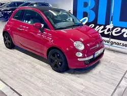 Röd Begagnad 2010 Fiat 500 Lounge Halvkombi | 49 000 kr (Marknadspris)