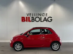 Röd Begagnad 2013 Fiat 500C Lounge Cab | 89 500 kr (Lite dyr)