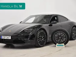 Svart Begagnad 2022 Porsche Taycan Sedan | 669 900 kr (Marknadspris)