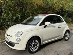 Vit Begagnad 2013 Fiat 500C Lounge Cab | 68 000 kr (Marknadspris)