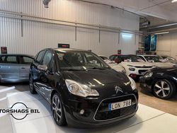 Svart Begagnad 2012 Citroën C3 Halvkombi | 34 900 kr (Marknadspris)