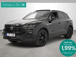 Svart Begagnad 2020 VW Touareg R-line SUV | 599 900 kr (Dyr)