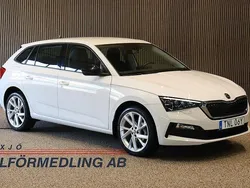 Vit Begagnad 2019 Skoda Scala Style Halvkombi | 159 900 kr (Marknadspris)
