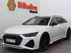 Vit Begagnad 2024 Audi RS6 Performance Kombi | 1 395 000 kr (Superpris)