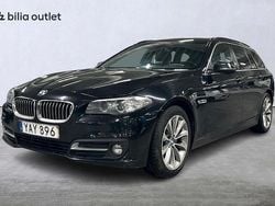 Svart Begagnad 2015 BMW 520 Kombi | 99 900 kr (Bra pris)