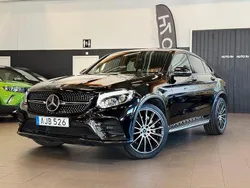 Svart Begagnad 2017 Mercedes GLC220 AMG Sportkupé | 319 900 kr (Marknadspris)