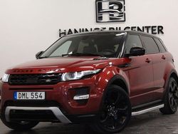 Mörkröd (röd) Begagnad 2015 Land Rover Range Rover evoque SE SUV | 229 900 kr (Lite dyr)