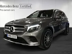 Gråmetallic Begagnad 2017 Mercedes GLC350 AMG SUV | 325 000 kr